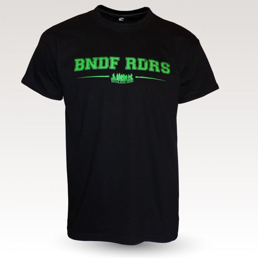 Tee-shirt coton VTT : Band of Riders bndf rdrs black