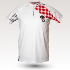 Racing Pig jersey, short sleeves MTB Jersey, sublimated with zip and pocket, technical fabric jersey, confortable mtb jersey