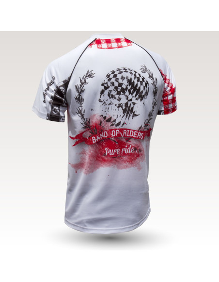 Racing Pig MC is an Original Mountain Biking Jersey designed by Band of Riders. Short sleeve, technical fabric and most comfortable jersey for enduro and downhill cycling