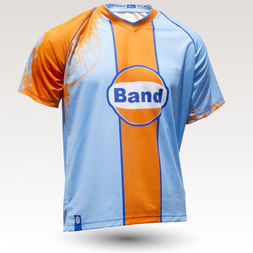 Le mans jersey, short sleeves original MTB downhill DH jersey, technical fabric jersey, most confortable MTB jersey
