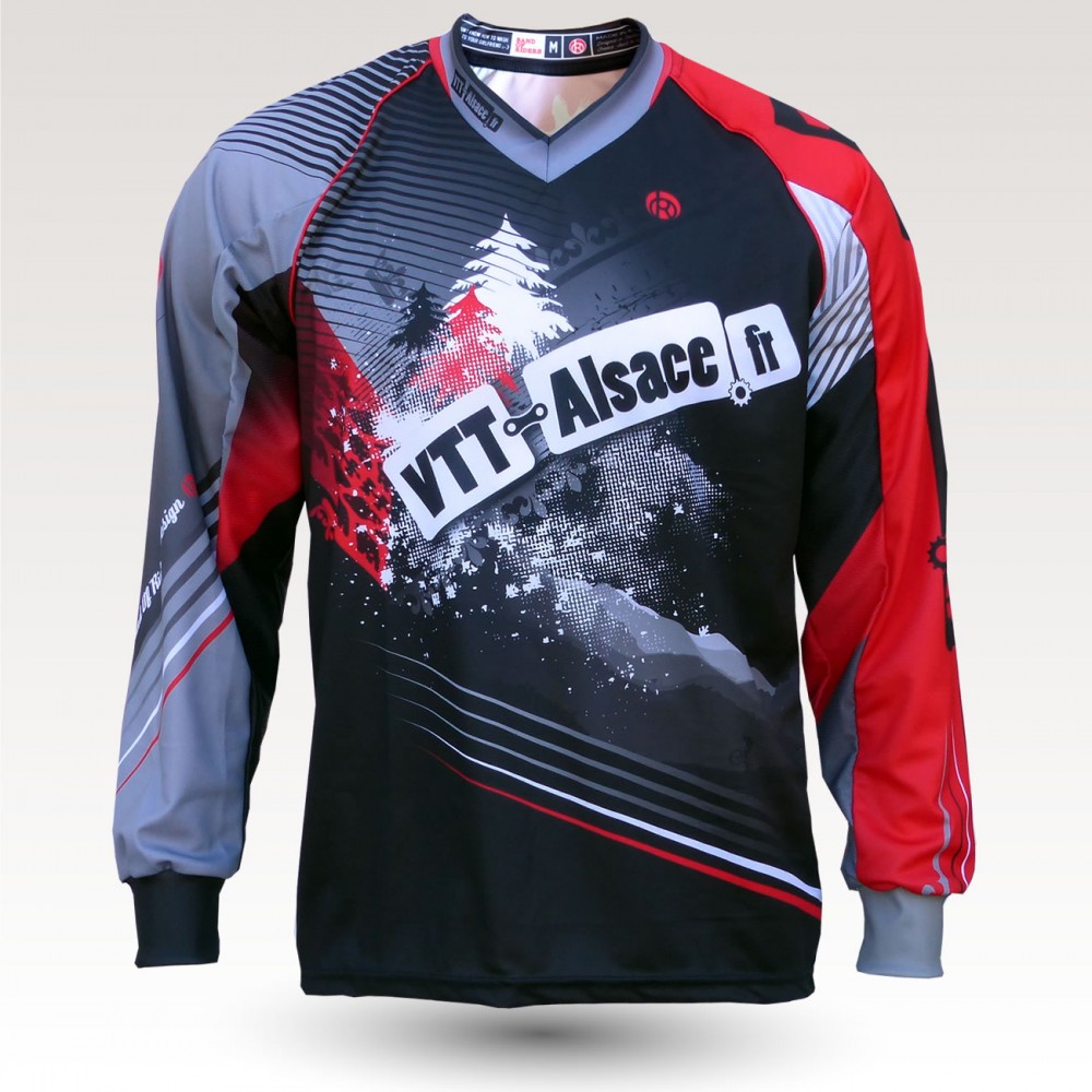 Maillot de VTT à manches longues pour homme