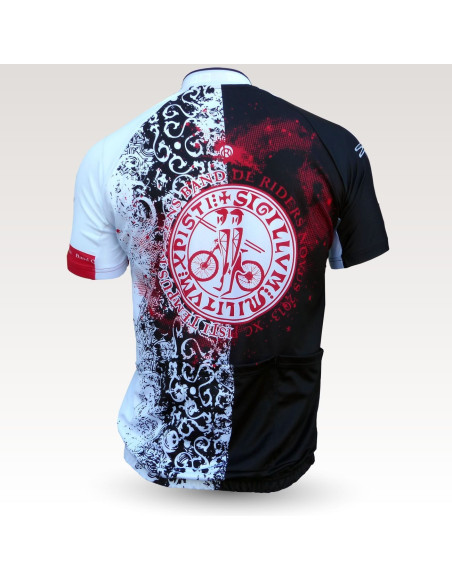 Maillot vélo de route, maillot velo original sublimé, maillot fibre technique, coupe ultra confort vélo