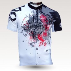 Brittany jersey, short sleeves original cycling jersey, technical fabric jersey, most confortable cyclist  jersey