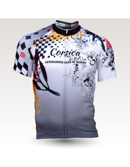 Maillot vélo de route, maillot velo original sublimé, maillot fibre technique, coupe ultra confort vélo