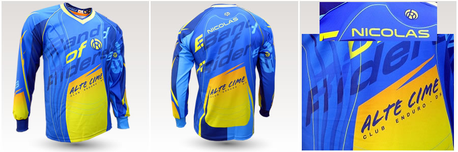 Maillot VTT enduro dh ALTE CIME