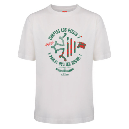 T-SHIRT OCCITAN brume blanche