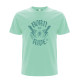 T-shirt vélo Born to ride, couleur vert clair