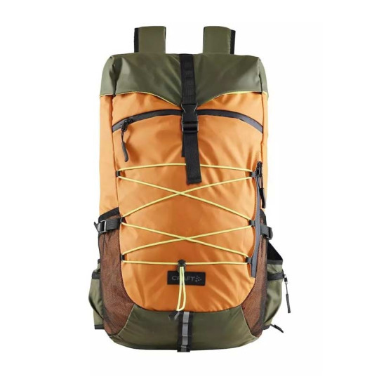 sac à dos CRAFT entity travel KAKI orange 25L